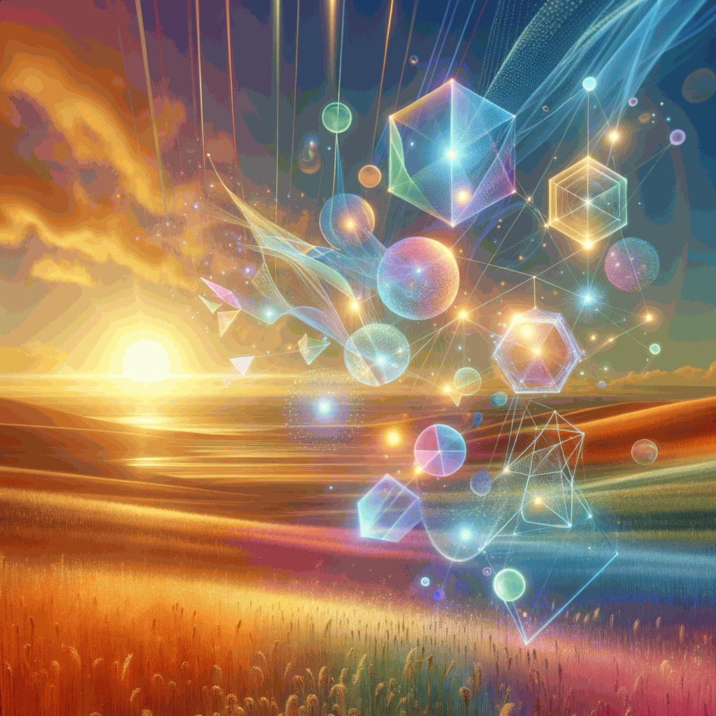 Яскравий світанок над спокійним ландшафтом, символ позитивної поведінкової підтримки